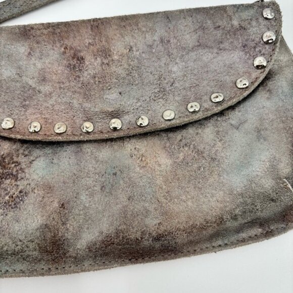 Officina Origi made in Italy Leather Pouch Wristlet - Picture 3 of 8